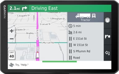 Garmin Dezl LGV800 GPS til lastebil (sort)