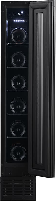 Temptech Oslo vinskap OBIU15SBB (sort)