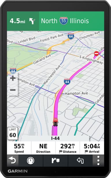 Garmin Dezl LGV800 GPS til lastebil (sort)