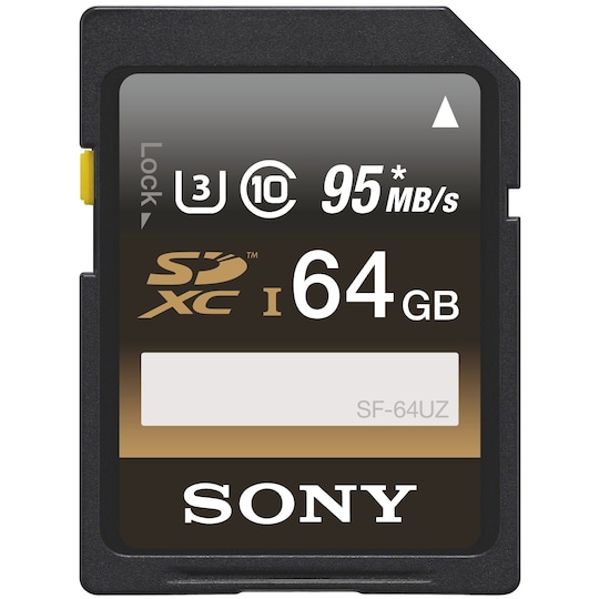 Sony SF-64UZ SD 64 GB minnekort