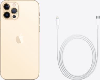 iPhone 12 Pro - 5G smarttelefon 128 GB (gull)