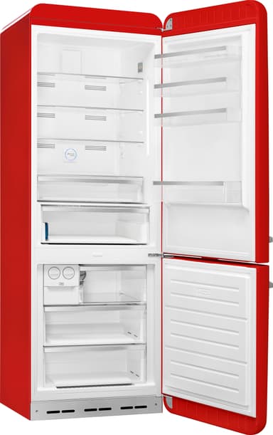 Smeg 50's Style kombiskap FAB38RRD5 (rød)