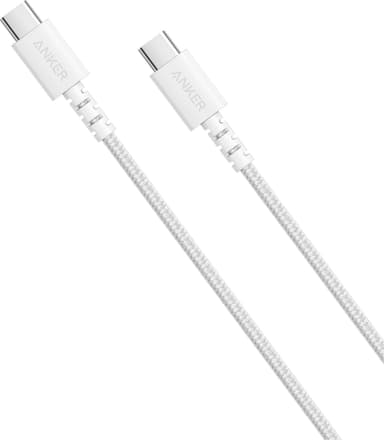 Anker PowerLine Select Plus USB-C til USB-C-kabel 0,9m (hvit)