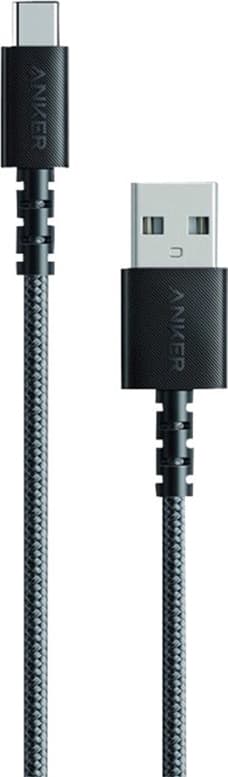 Anker PowerLine Select Plus USB-A til USB-C-kabel 1,8m (sort)