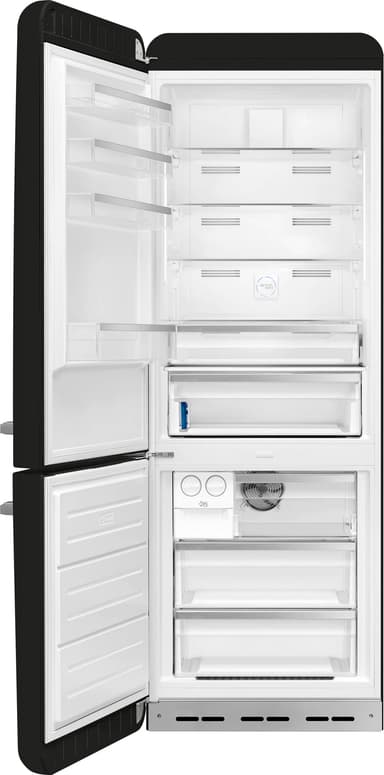 Smeg 50's Style kombiskap FAB38LBL5 (sort)