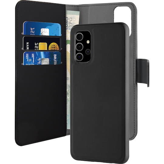 Puro 2-i-1 lommebokdeksel Samsung Galaxy A32 5G (sort)