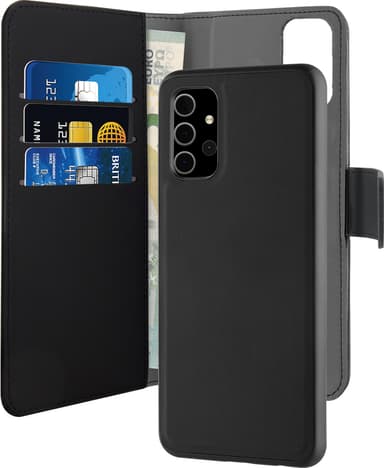 Puro 2-i-1 lommebokdeksel Samsung Galaxy A32 5G (sort)