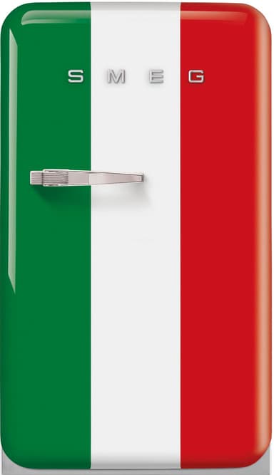 Smeg 50 s Style kjøleskap FAB10HRDIT5 (Italian flag)