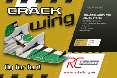 RCF FUN Crack Wing Kit - Green