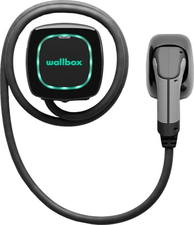 Wallbox Pulsar Plus elbillader 5 m type 2 (sort)