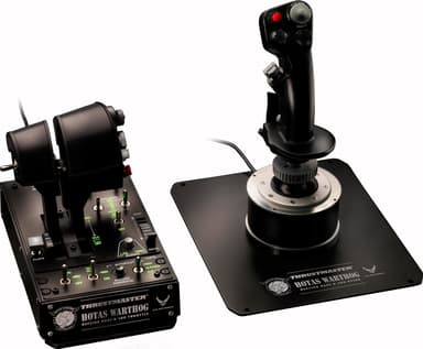 Thrustmaster Hotas Warthog PC throttle og joystick