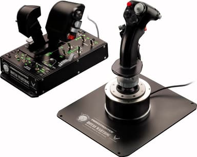 Thrustmaster Hotas Warthog PC throttle og joystick