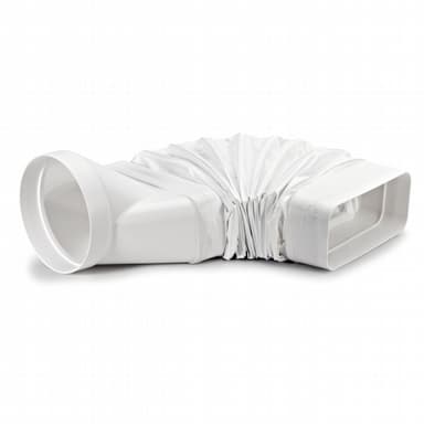 Silverline Avtrekkskanal rund/flad, flexsystem