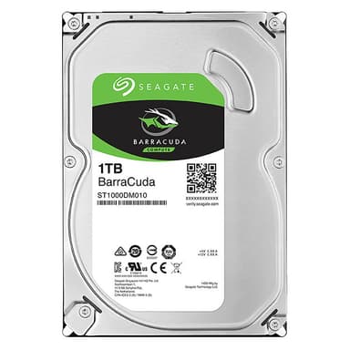 Seagate BarraCuda 3.5" intern harddisk 1 TB