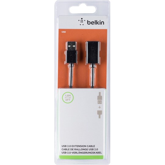 Belkin USB 2.0 forlengelseskabel (1,8 m)