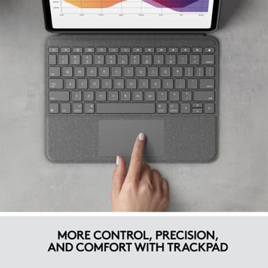 Logitech Folio Touch deksel med tastatur til iPad Air (4. generasjon)