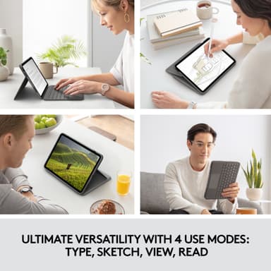 Logitech Folio Touch deksel med tastatur til iPad Air (4. generasjon)