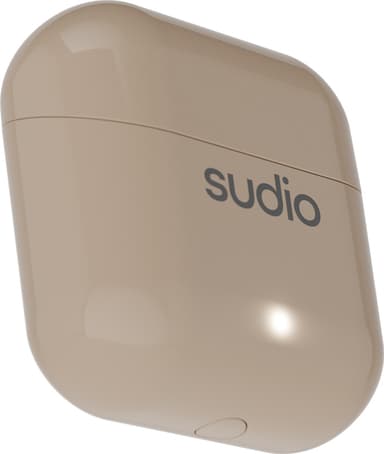 Sudio Nio helt trådløse in-ear hodetelefoner (sand)