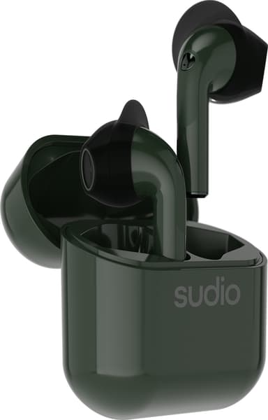 Sudio Nio helt trådløse in-ear hodetelefoner (grønn)