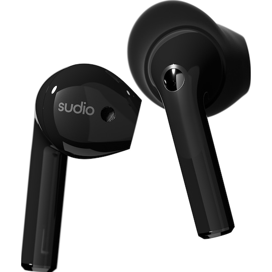 Sudio Nio helt trådløse in-ear hodetelefoner (sort)