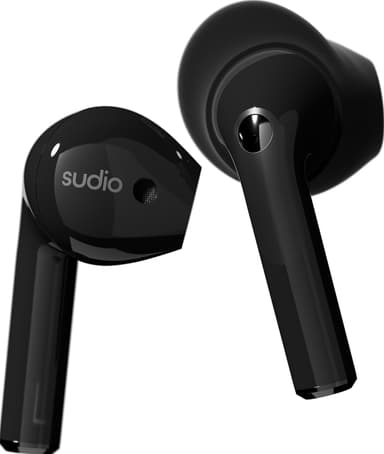 Sudio Nio helt trådløse in-ear hodetelefoner (sort)