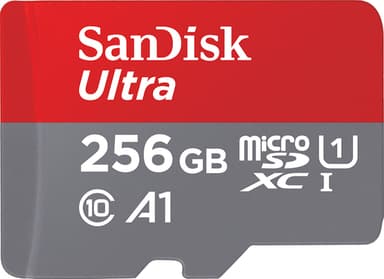 Sandisk Ultra 256GB mSDXC minnekort til Chromebook