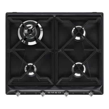 Smeg gasskomfyr SR964NGH (sort)
