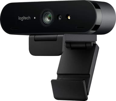 Logitech Brio 4K webkamera: Stream edition (sort)