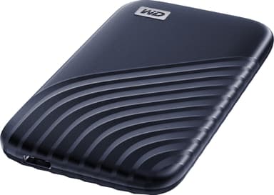 WD My Passport bærbar SSD-disk 500 GB (midnight blue)