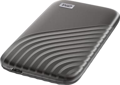 WD My Passport bærbar SSD-disk 2 TB (space grey)