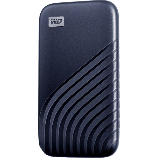 WD My Passport bærbar SSD-disk 500 GB (midnight blue)