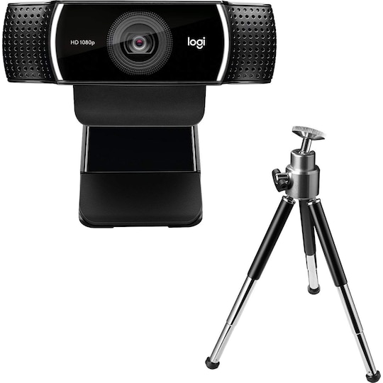Logitech C922 Pro Stream webkamera Full HD 1080p stativ