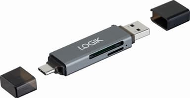 Logik USB 3.0 minnekortleser
