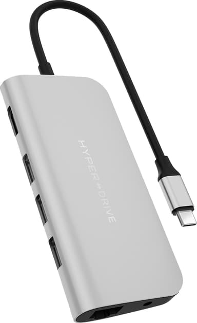 Sanho HyperDrive POWER 9-in-1 - dokkingstasjon - HDMI