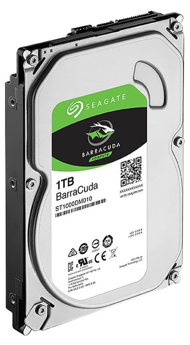 Seagate BarraCuda 3.5" intern harddisk 1 TB