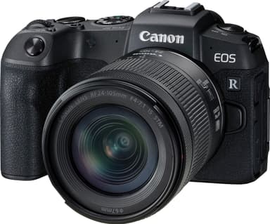 Canon EOS RP digitalt systemkamera + RF 24-105mm F4-7.1 IS STM-obj.