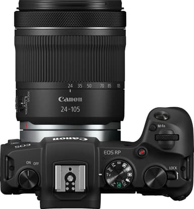 Canon EOS RP digitalt systemkamera + RF 24-105mm F4-7.1 IS STM-obj.