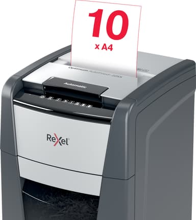Rexel Optimum AutoFeed+ 225X makulator med krysskutting
