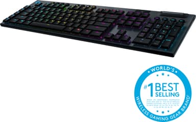Logitech G915 Lightspeed trådløst gamingtastatur (GL Tactile-brytere)