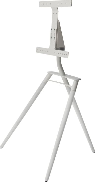 Bülow BS 19 universelt TV-stativ (lakkert eik/hvit)