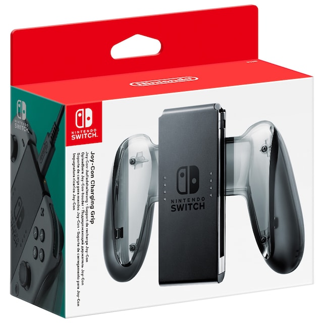 Nintendo Switch Joy-Con ladegrep (sort/grå)