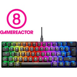 NOS C-450 Mini PRO RGB gamingtastatur (sort)