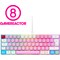 NOS C-450 Mini PRO RGB tastatur (Cotton Candy)