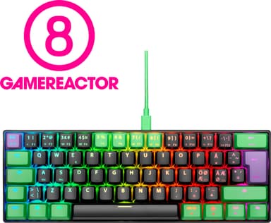 NOS C-450 Mini PRO RGB gamingtastatur (Riddle)