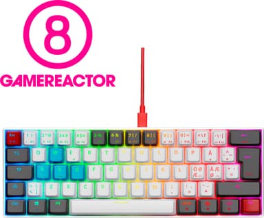 NOS C-450 Mini PRO RGB gamingtastatur (Tilt)