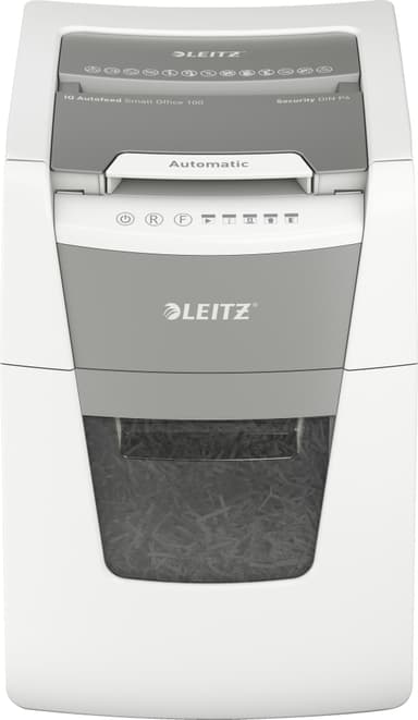 Leitz IQ AutoFeed SmallOffice 100 P4 makuleringsmaskin (krysskutt)