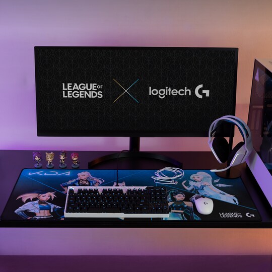 Logitech G840 XL Lol K/DA musematte til gaming