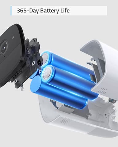 Eufy Cam 2 Pro 3-pakk+Eufy Security HomeBase 2 smart overvåkningssett