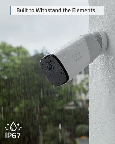 Eufy Cam 2 Pro 3-pakk+Eufy Security HomeBase 2 smart overvåkningssett