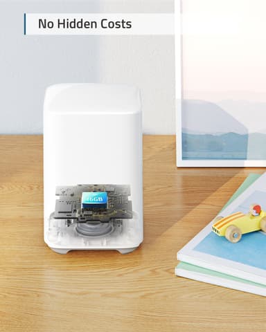 Eufy Cam 2 Pro 3-pakk+Eufy Security HomeBase 2 smart overvåkningssett